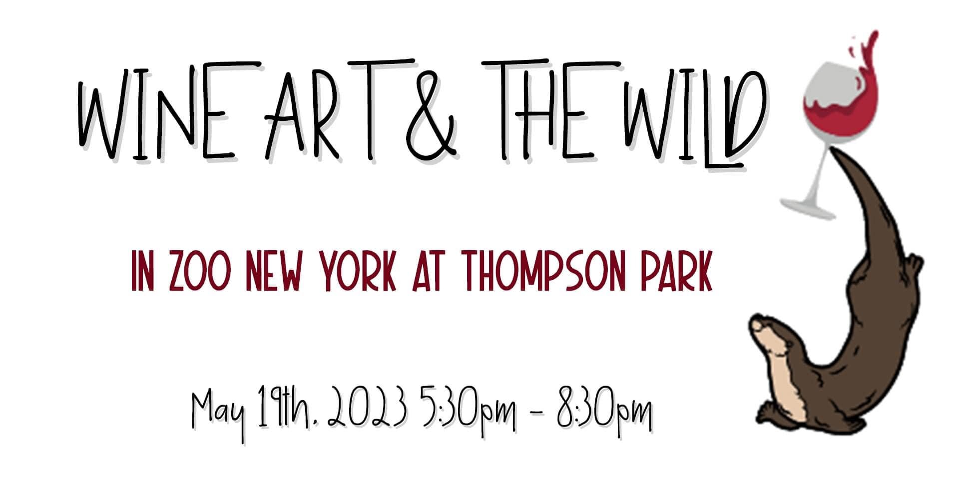 TONIGHT TONIGHT IT'S WINE, ART &amp; THE WILD
at  Zoo New York :30pm - 8:30pm 🍷🎨 

Let's have some fun!

❤️Enjoy an evening strolling through the Zoo sipping samples of wine, enjoying food from Pink Taco Food Truck, and of course all of the wonderf