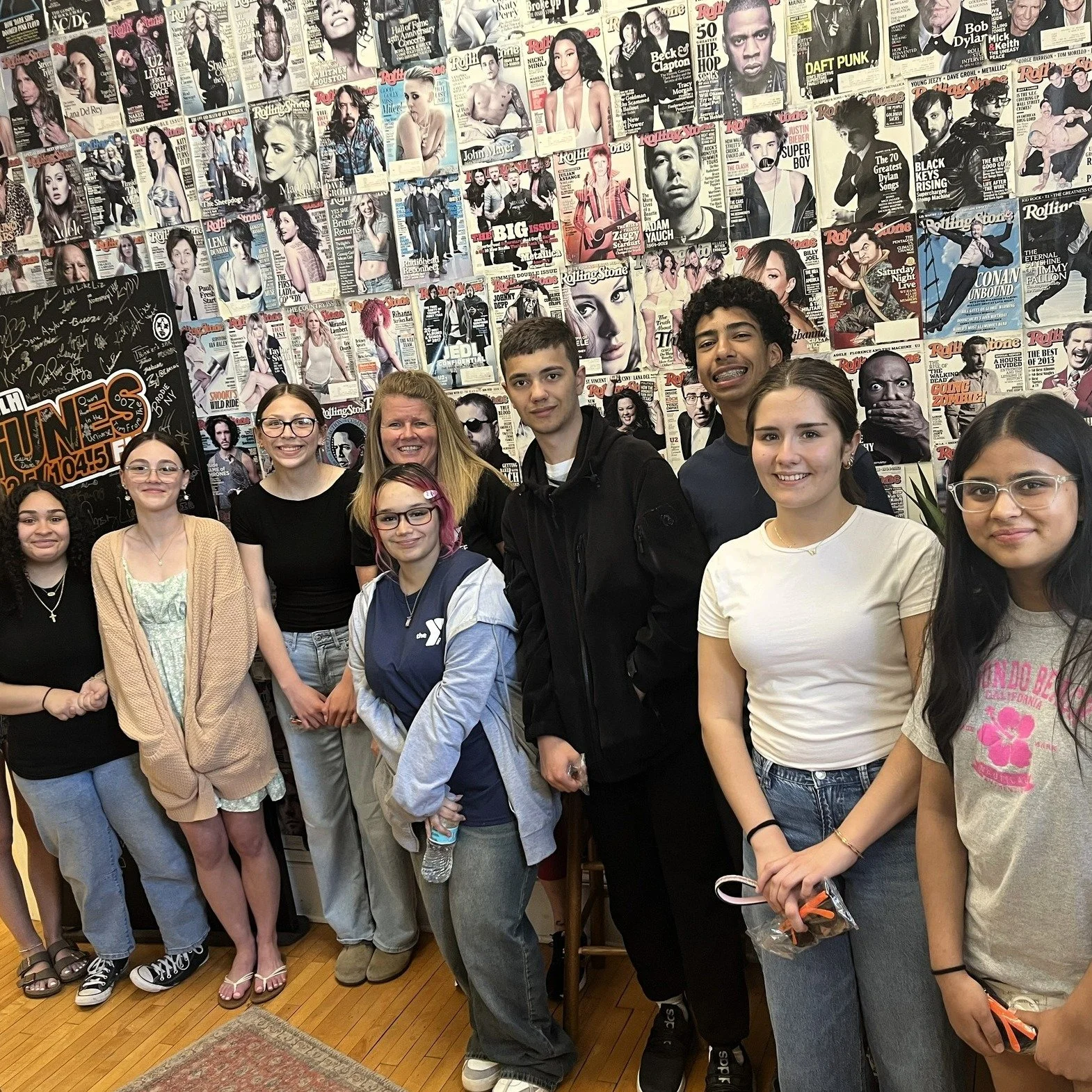 📻🎙️ A big SHOUTOUT to the Watertown Family YMCA's Youth Employment Program (YEP) for stopping by the studio last week!

We had the pleasure of speaking with students about the broadcast industry, radio, and future career opportunities in media. The