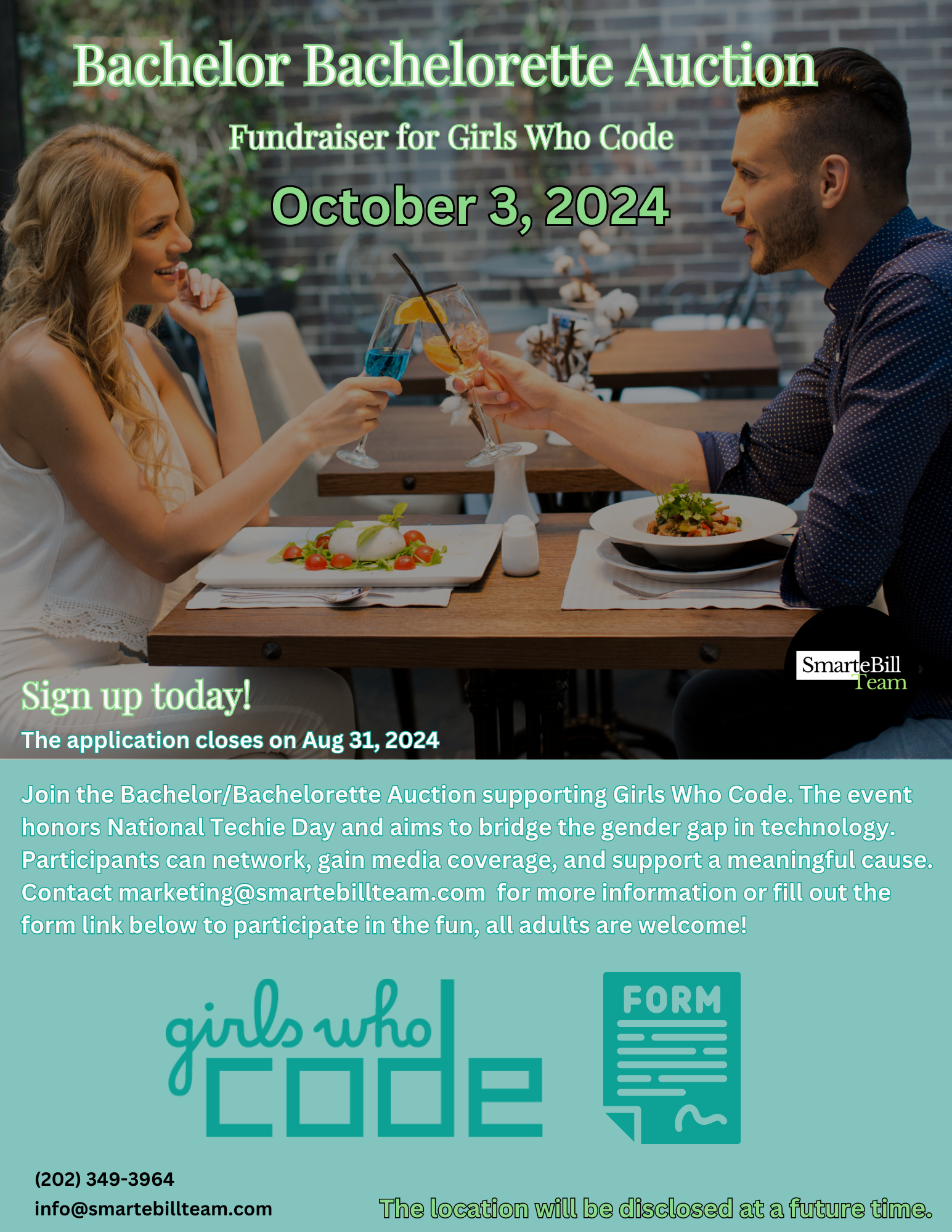 Bachelor/Bachelorette Fundraiser for Girls Who Code