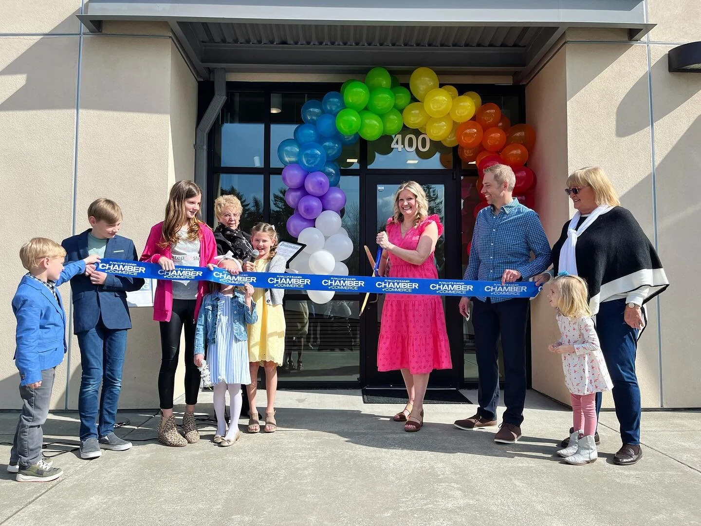 Our friends at Step By Step Pediatric Dentistry rolled out the red carpet for us last week as we cut the ribbon and celebrated at their new office in South Hill!

Owners Curt and Dr. Paula Stepp, along with the rest of their sweet family and team, pr
