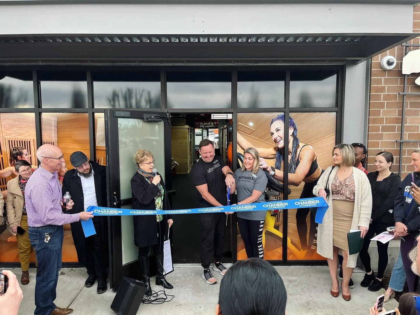 What a fantastic celebration yesterday at the HOTWORX South Hill ribbon cutting event! We are so proud to be part of such a supportive business community and grateful for all of the well wishes and support shown to @hotworx_puyallupsouthhill. Thank y