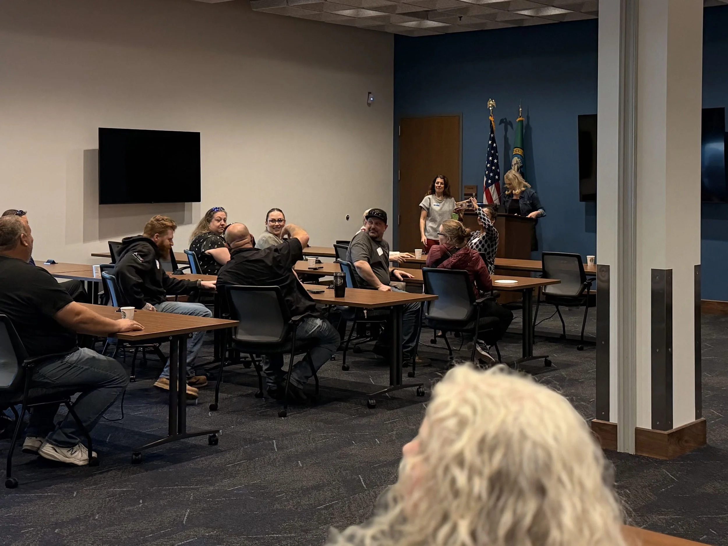 Wake Up at the Brand New Puyallup Police Department