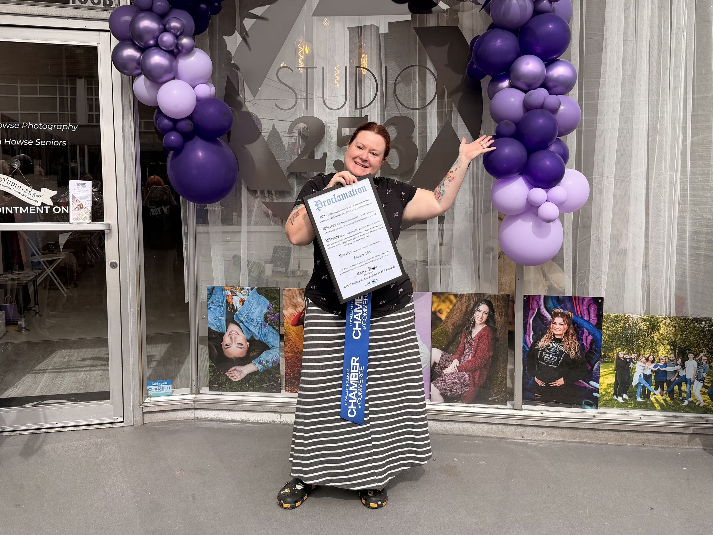 Ribbon Cutting at Studio 253 in Puyallup