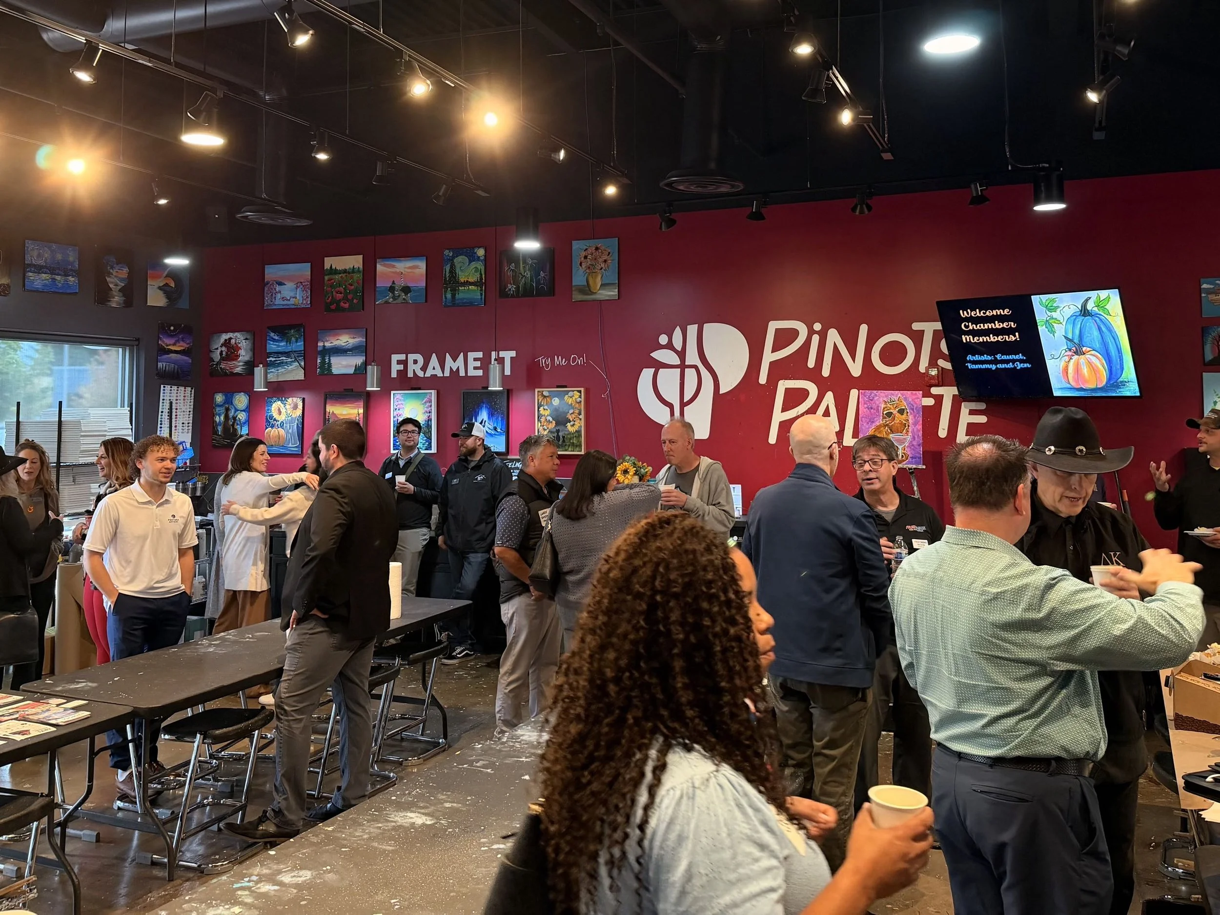 Wake Up at Pinot's Palette