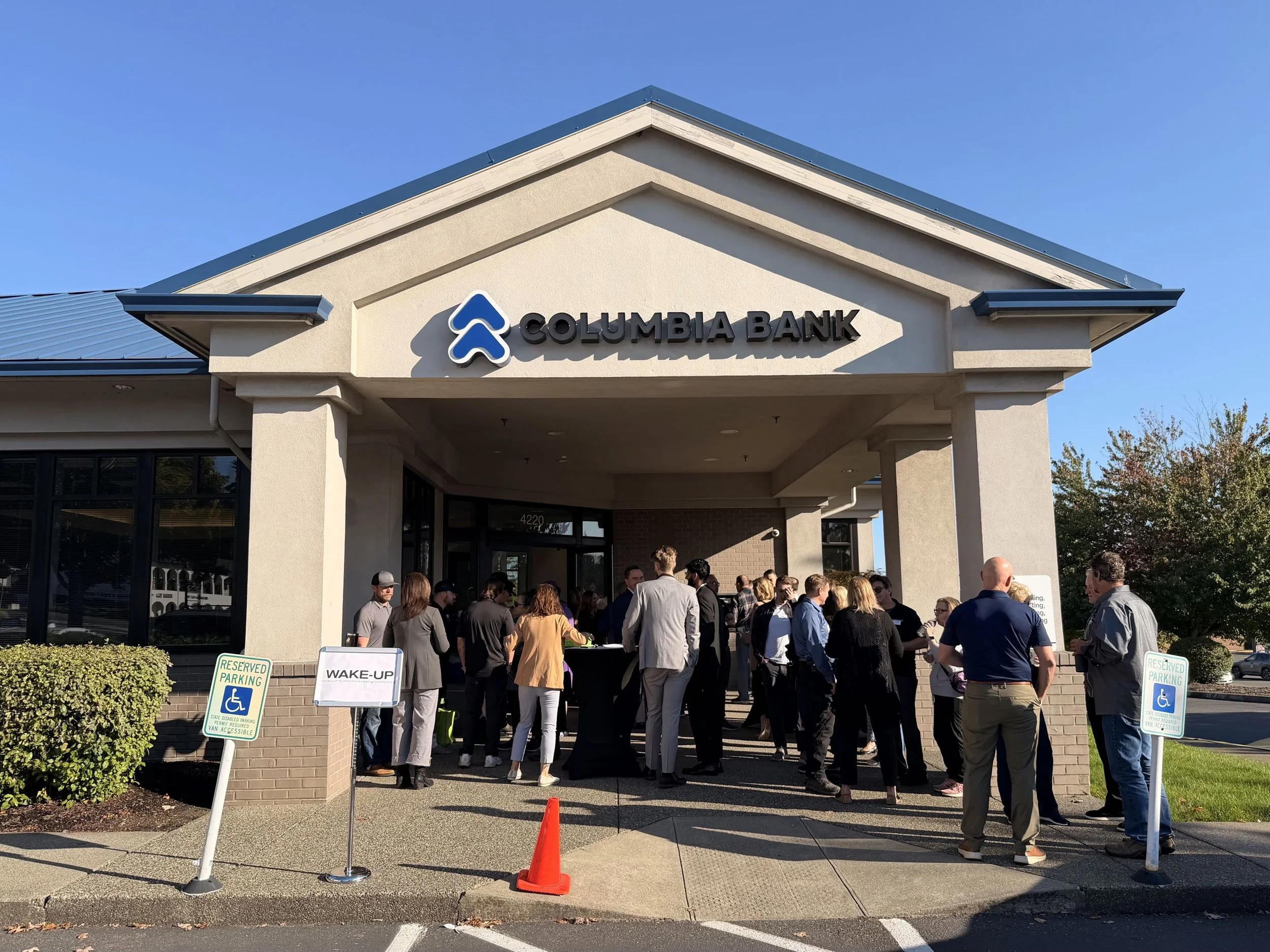 Wake Up at Columbia Bank