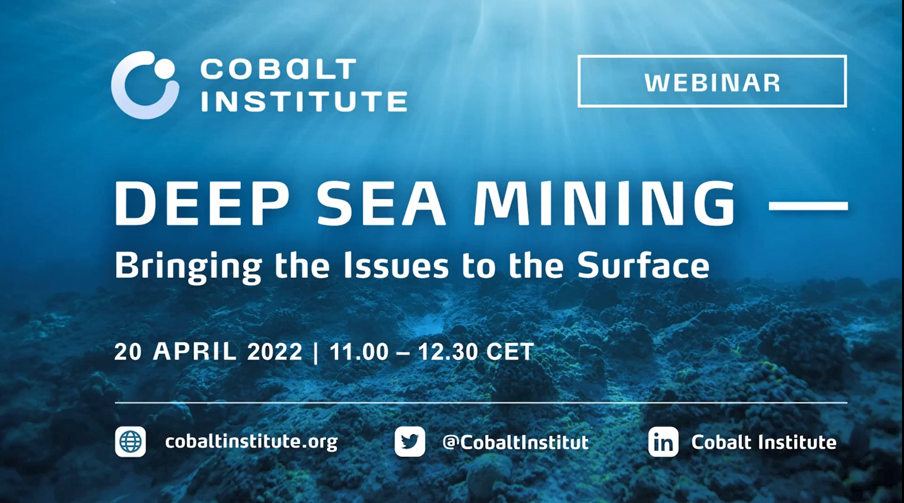 SBMA Release: Cook Islands represented at the international Cobalt Institute Webinar 