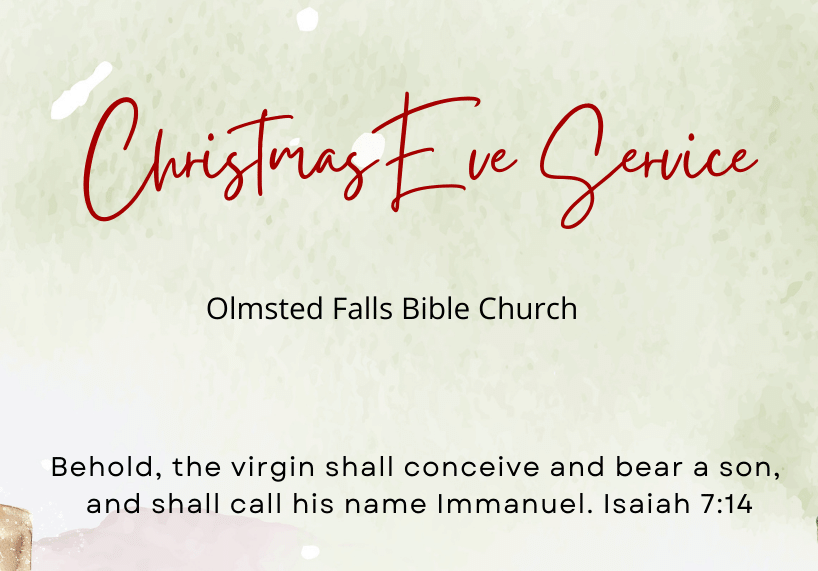 Christmas Eve Service