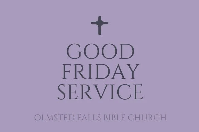 Good Friday Service