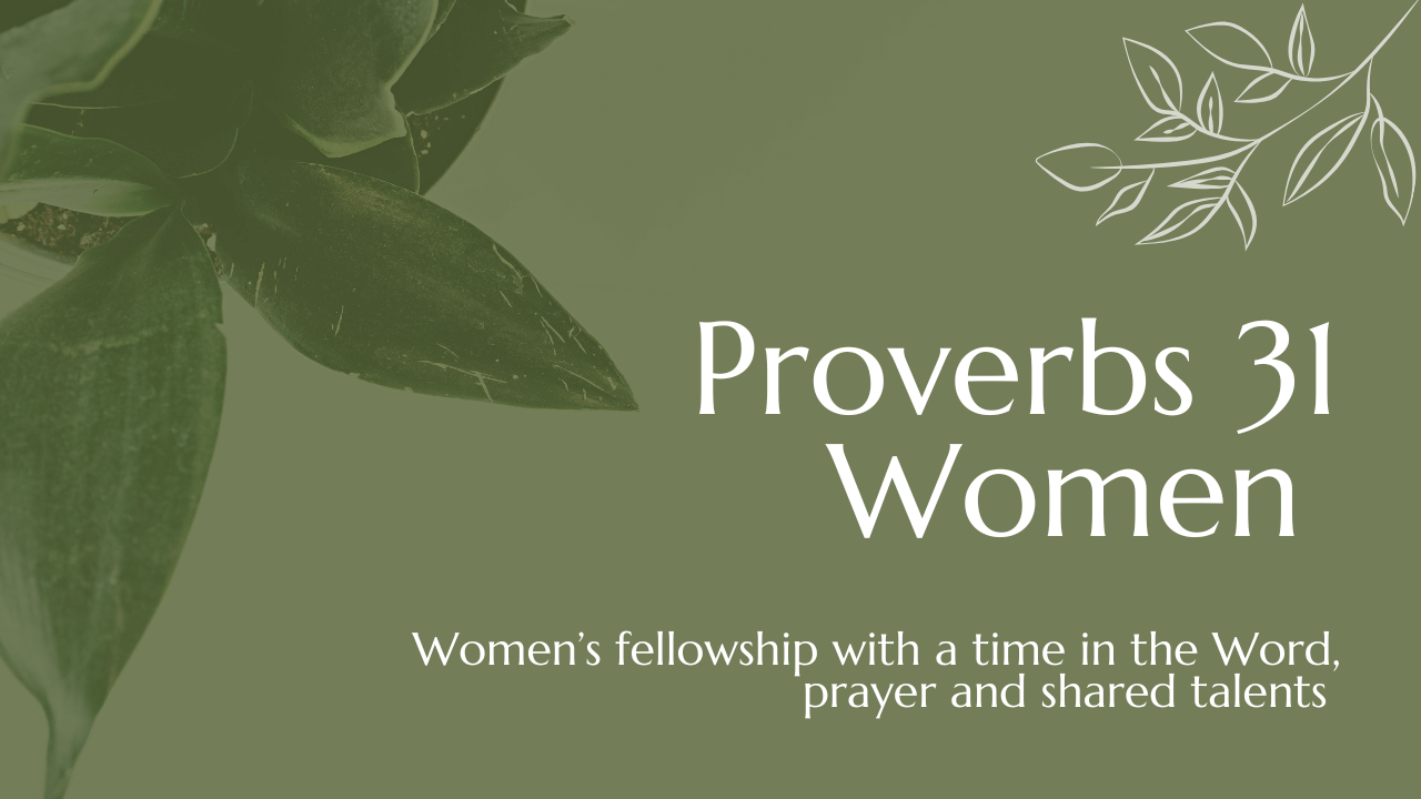Proverbs 31 Ladies Tea Party