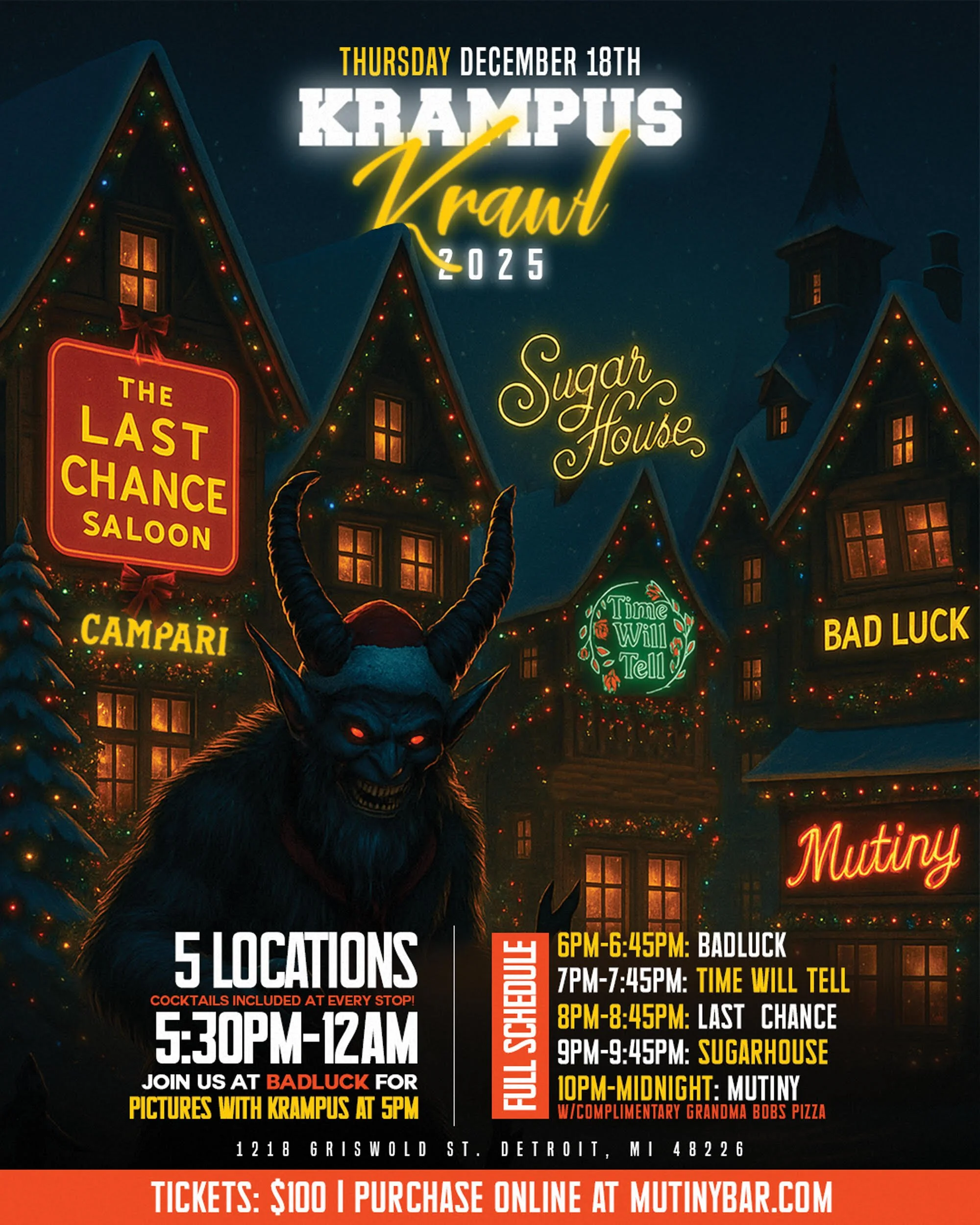Krampus Krawl Tickets