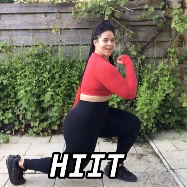 When in doubt HIIT it out 😝⠀
⠀
⠀
Today's workout I did 1 minute per exercise. 20 second rest in between. 4 rounds.⠀
⠀
Working out is the only thing keeping me sane these days 😂I'm about to go off the grid for real 👽⠀
⠀
⠀
Comment below and let m