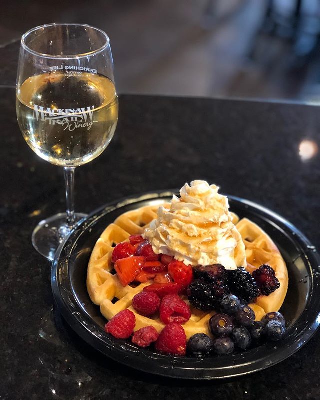 Don’t forget to stop by and join us for Waffles & Wine till 4pm! Get a glass or flight of wine and get a free waffle!!