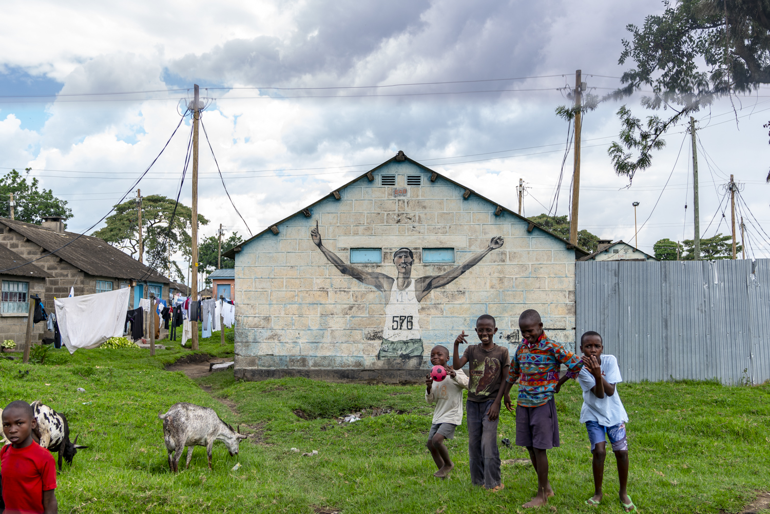 Kip Keino Mural