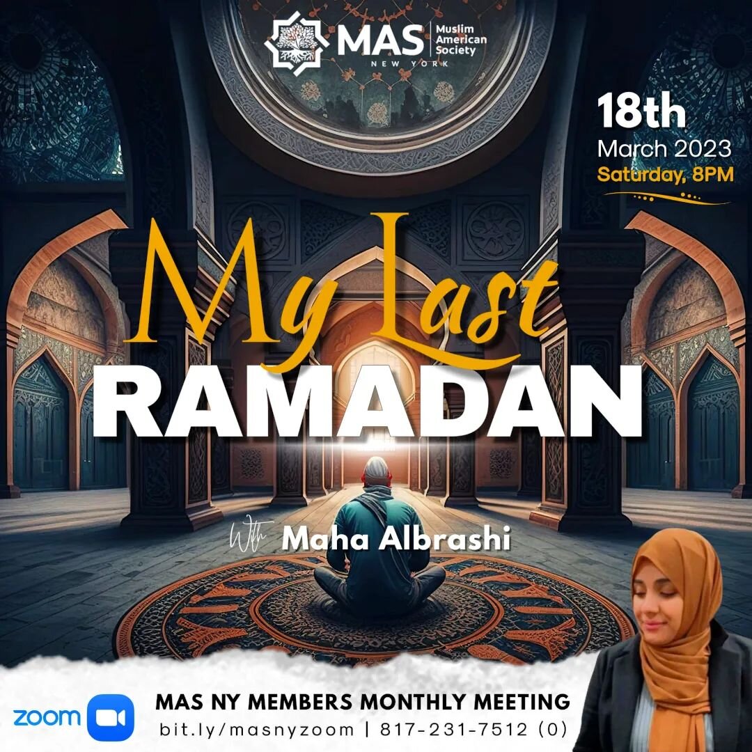 π±πππ πΆππ π΄π¨πΊ π΄π¨πΊ π΅π π΄ππππππ π΄ππππππ π΄ππππππ: My Last Ramadan
Saturday, March 18 at 8PM β¨
°ππΆπΆπ΄ π°π«° 817-231-7512
°π·πΎ° 0
#π΄π¨πΊ #π΄ππππππ¨ππππππππΊππππππ #π΄π¨πΊπ΅π #π΄