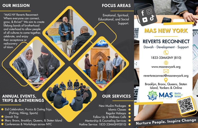 Mass Reconnect Program Reverts Reconnect — Muslim American Society of New York