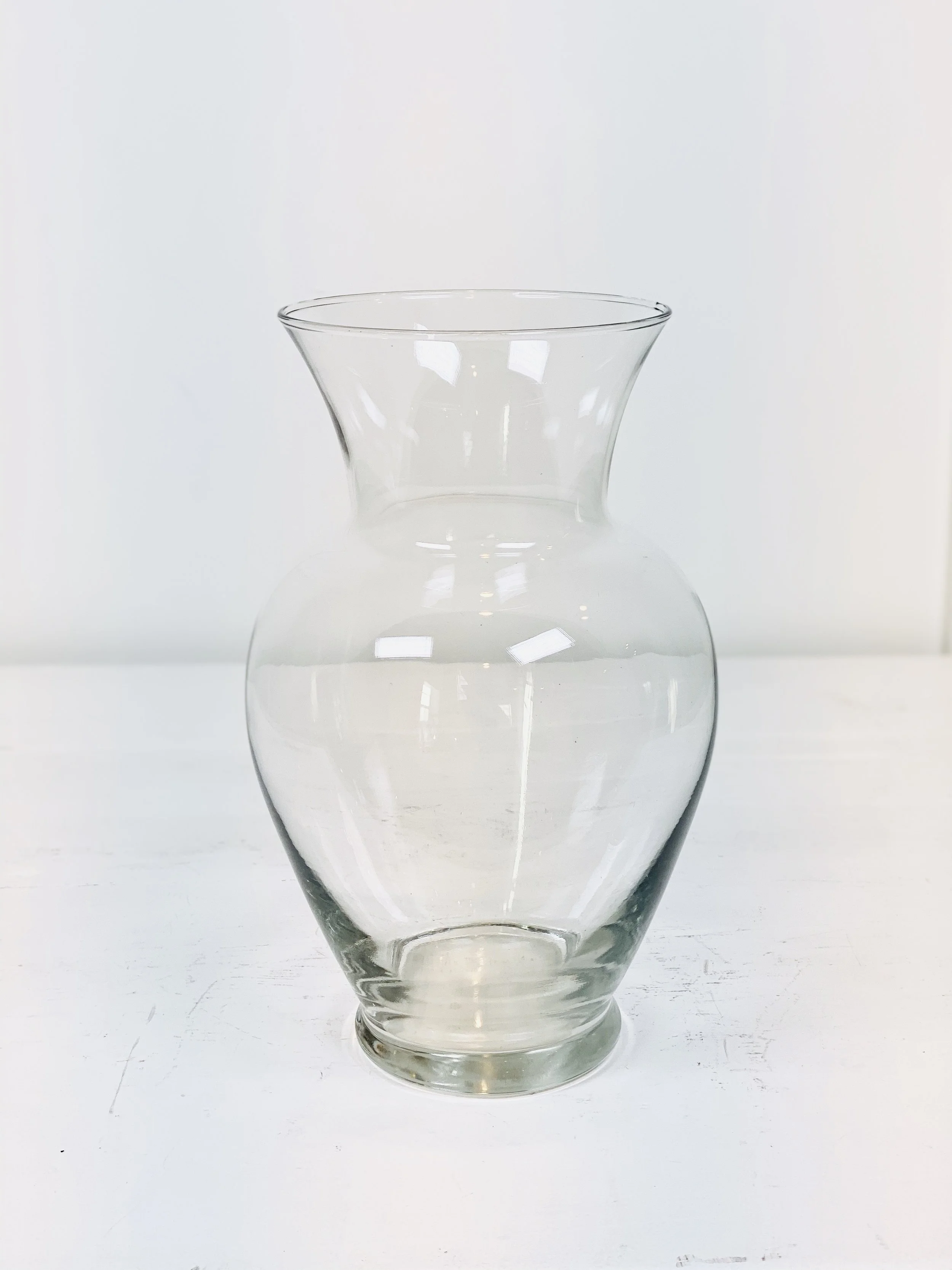 Tulip Top Traditional Glass Vase.JPG