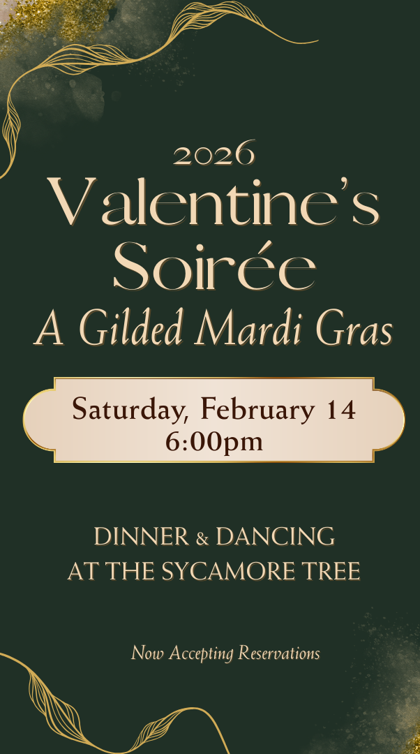 Join us for our annual Valentine’s Day Soirée!