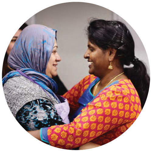   WISE  offers a safe and secure space for women in a cross cultural environment to connect, learn, develop new skills and knowledge, learn English and explore social enterprising opportunities. Currently, WISE women meet twice a week in two differen