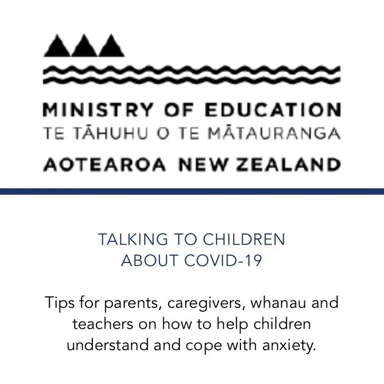 Ministry of Education – Talking to children about COVID-19