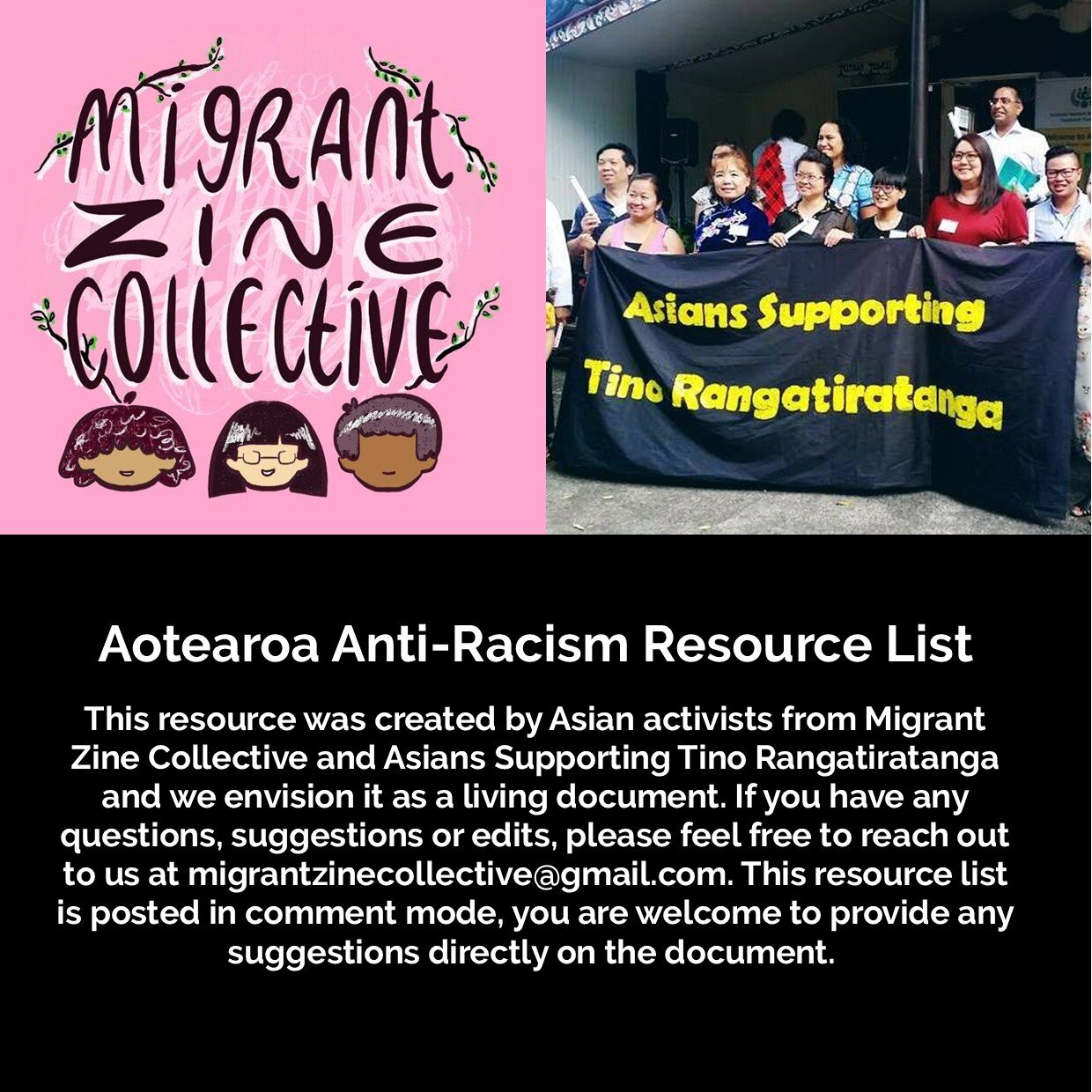 Aotearoa Anti-Racism Resource List