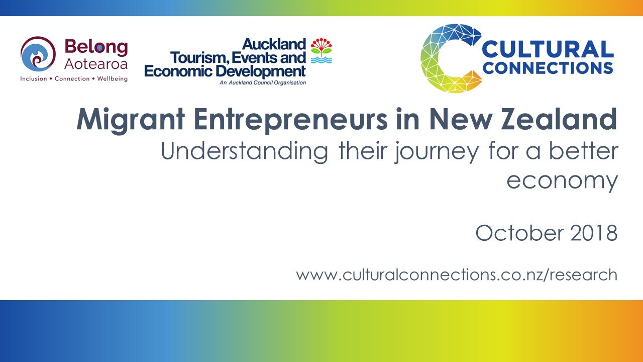 Migrant Entrepreneurs in New Zealand
