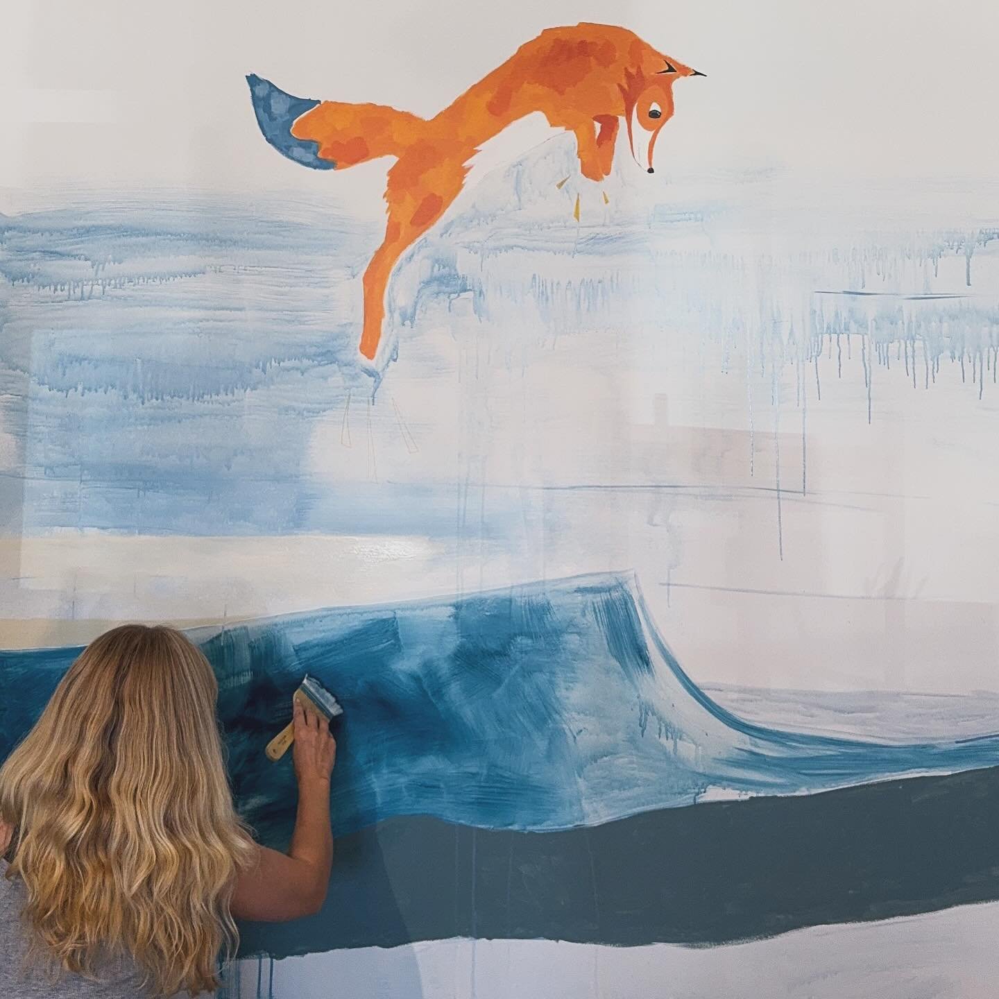 Happy Tuesday! Can&rsquo;t wait to see you guys in the store this week. Come check out how our in-store murals are progressing!