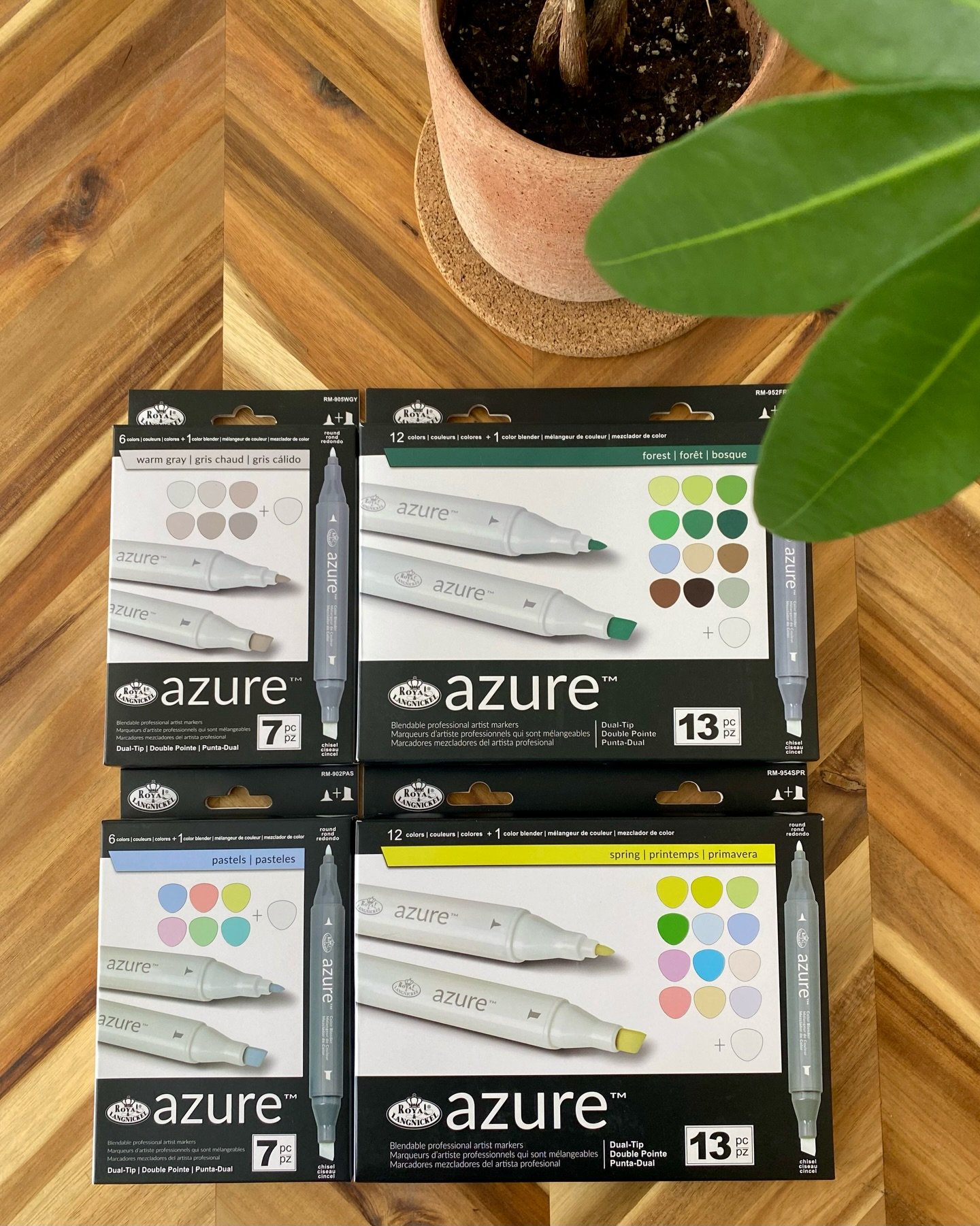 Azure alcohol markers are now in stock ✨ Stop in or shop online for easy pickup!