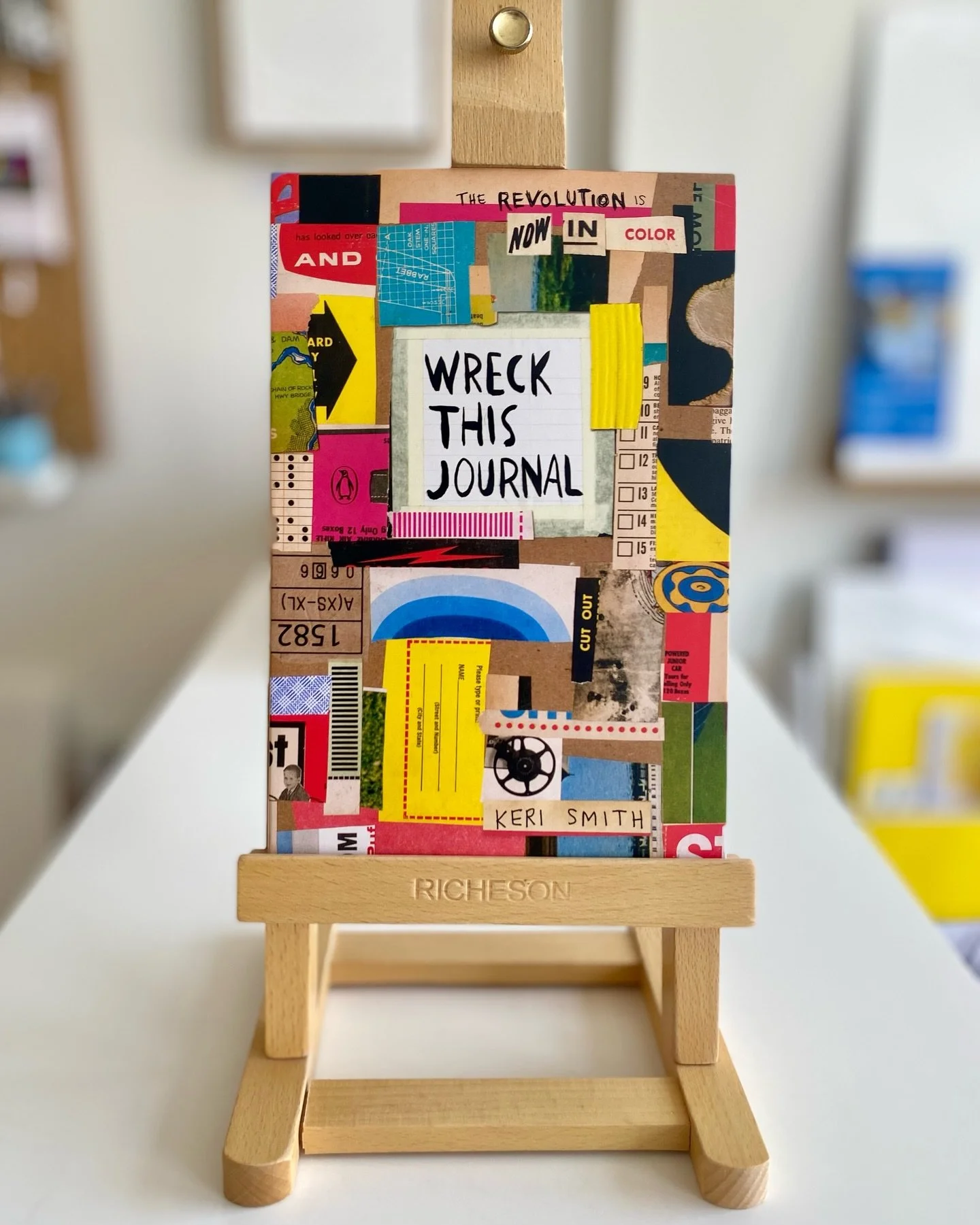 Wreck This Journal: Now in Colour! 🎨 
Perfect for anyone who needs a push to dive in and get messy- aka me with my prestine journal collection. Scribble, splash, rip, glue, and embrace the chaos. Swipe for a preview!