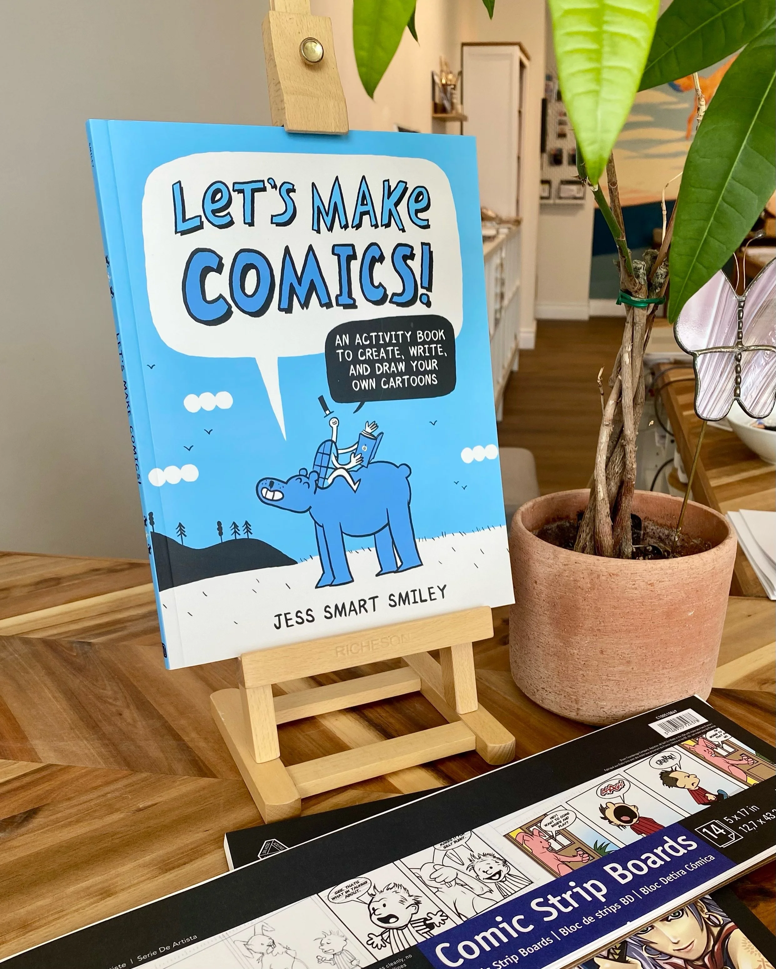 Let&rsquo;s Make Comics! 💥✍️
Packed with 65 hands-on activities for kids and adults young at heart. Swipe for a sneak peek!