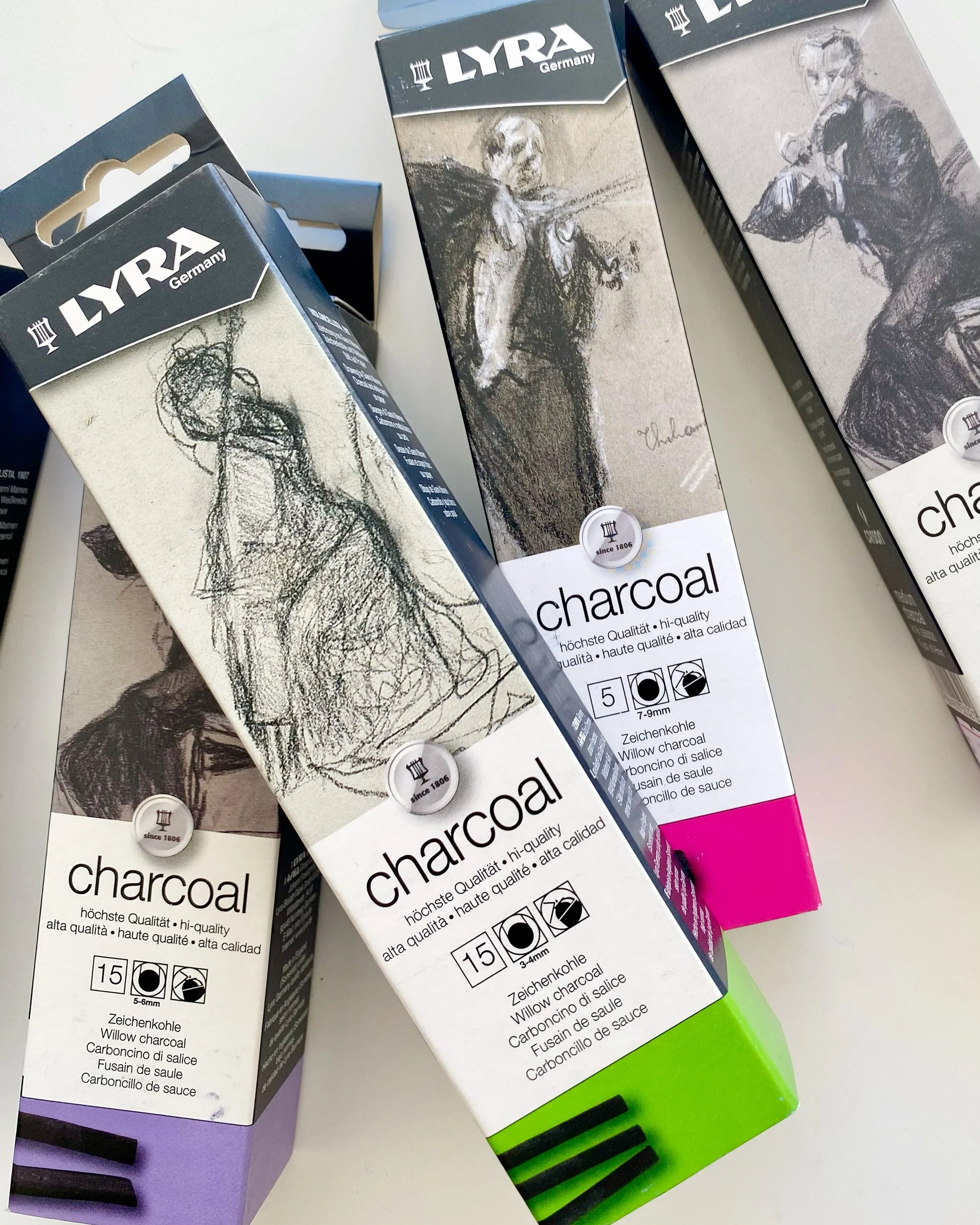 Fresh charcoal has arrived! ✏️

New + restocked Lyra Willow Charcoals, perfect for outdoor sketchbook season.
