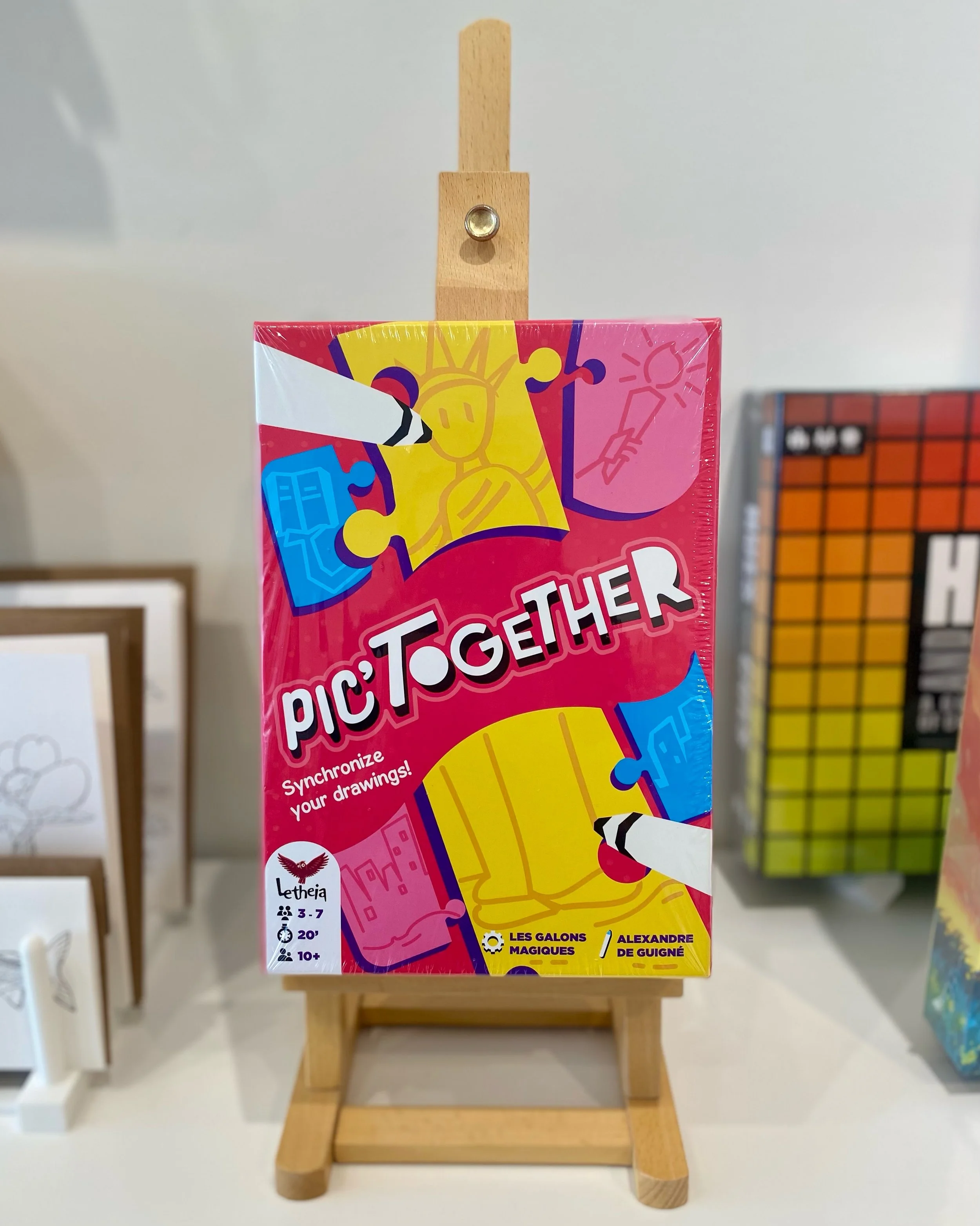 🎨 Pic&rsquo;Together is in store! Everyone draws one piece, then it all comes together&hellip; or not. Plus, check out our other fun art games!