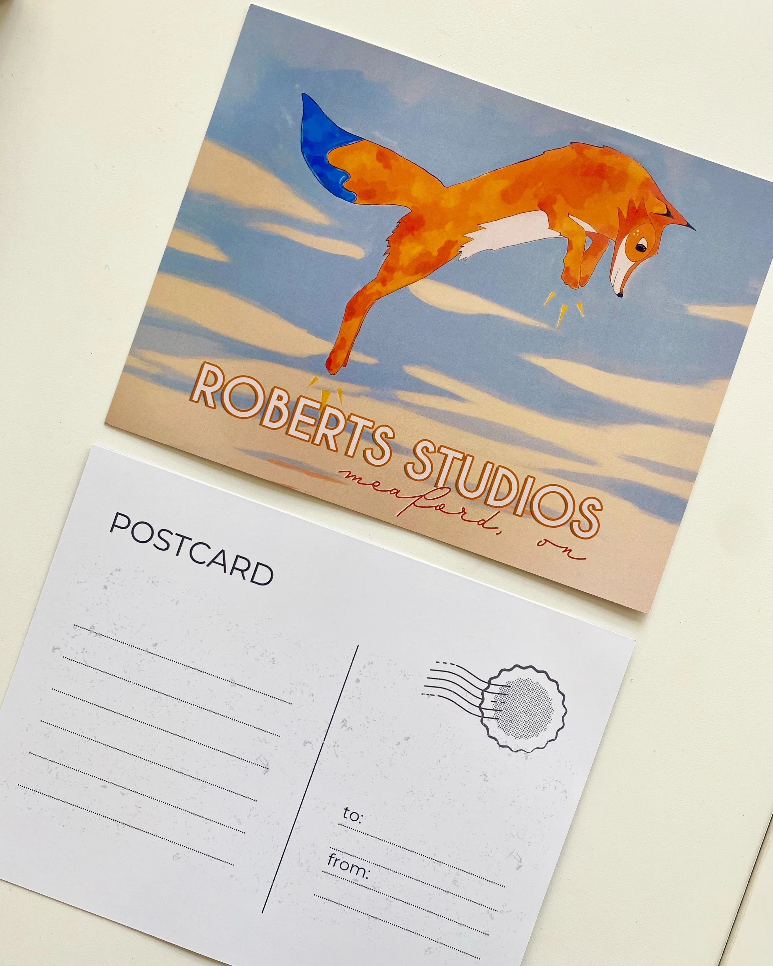 Razee is ready to go global! 🌎📬 Postcards are now available featuring your favourite fox 🦊 !