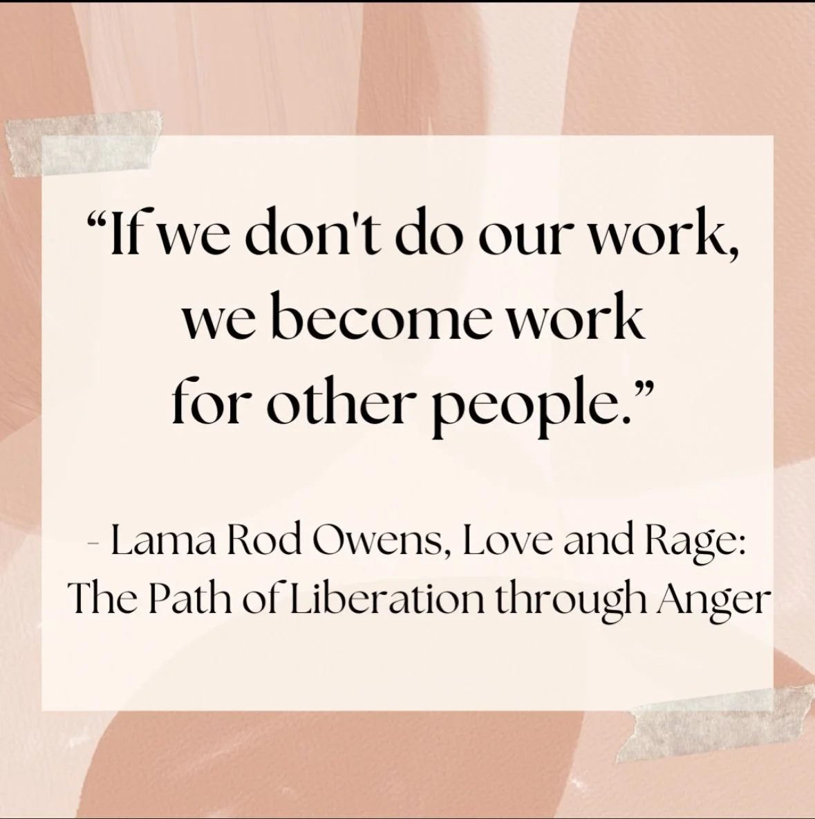 Coming back to ourselves as part of larger system change