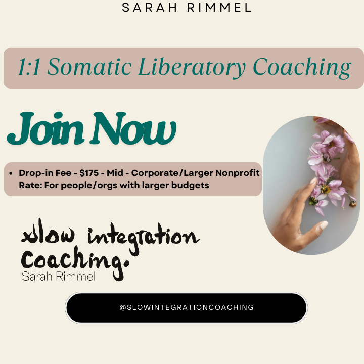 Mid - Individual Somatic Coaching