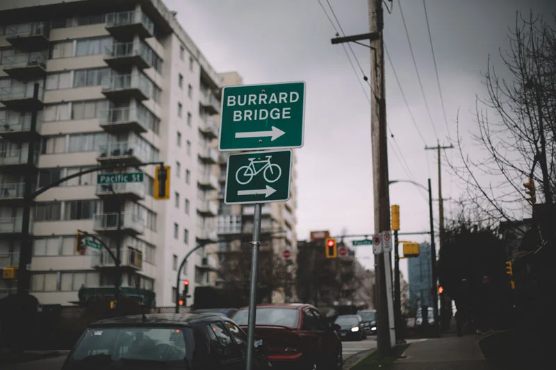 Burrard Bridge Vancouver British Columbia Canada