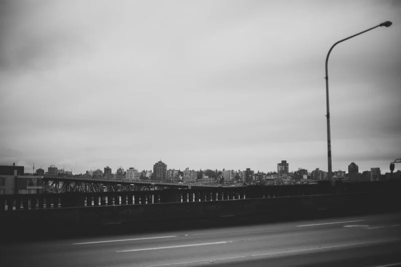 Burrard Bridge Vancouver British Columbia Canada