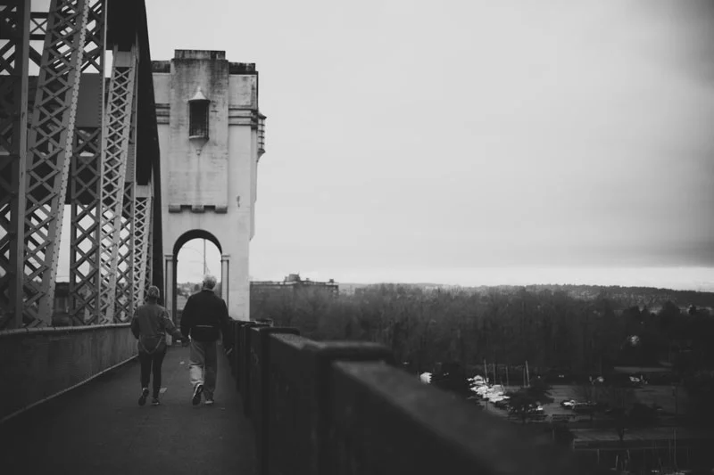 Burrard Bridge Vancouver British Columbia Canada