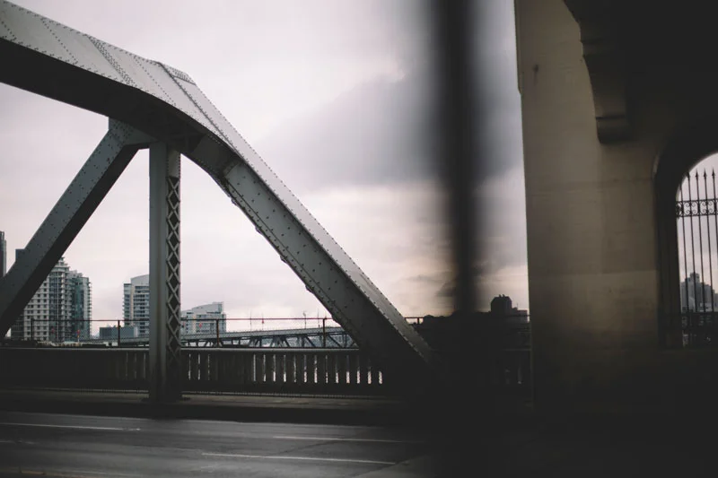 Burrard Bridge Vancouver British Columbia Canada