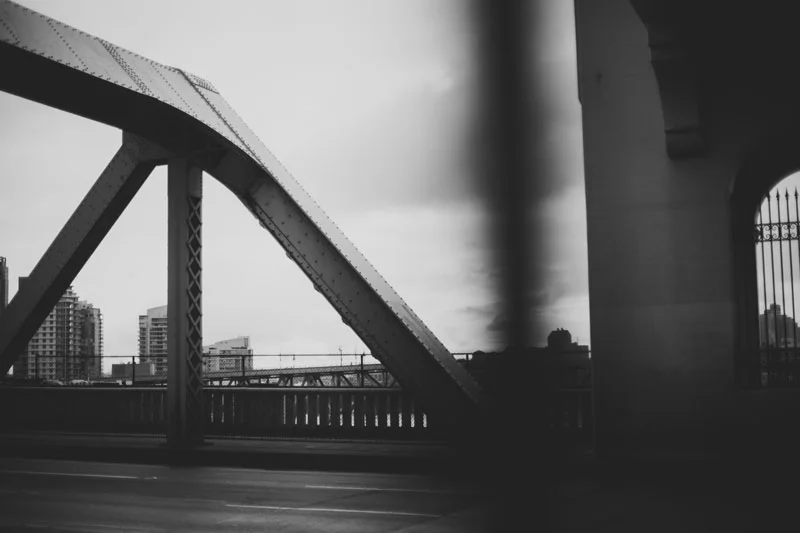 Burrard Bridge Vancouver British Columbia Canada