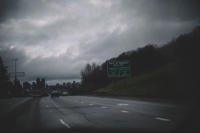 Driving to Seattle Washington