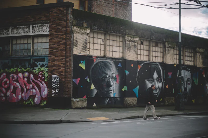 Seattle Washington street art mural
