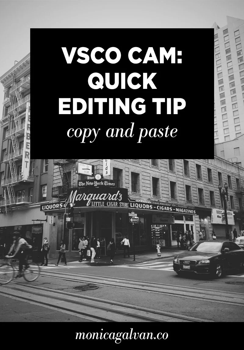 Learn how to use this quick VSCO Cam editing tip to streamline your mobile editing process