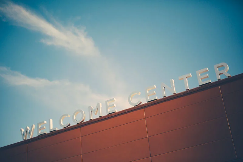 Golden Gate Welcome Center Signage