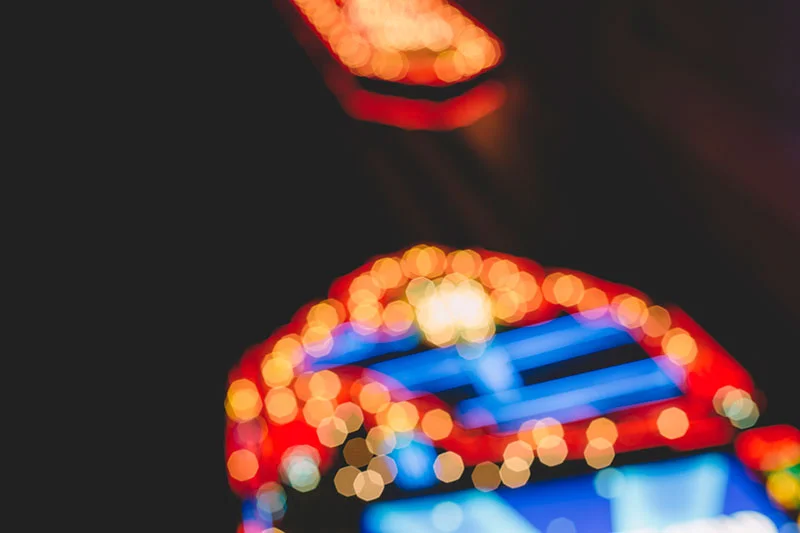 Downtown Hollywood signage photography