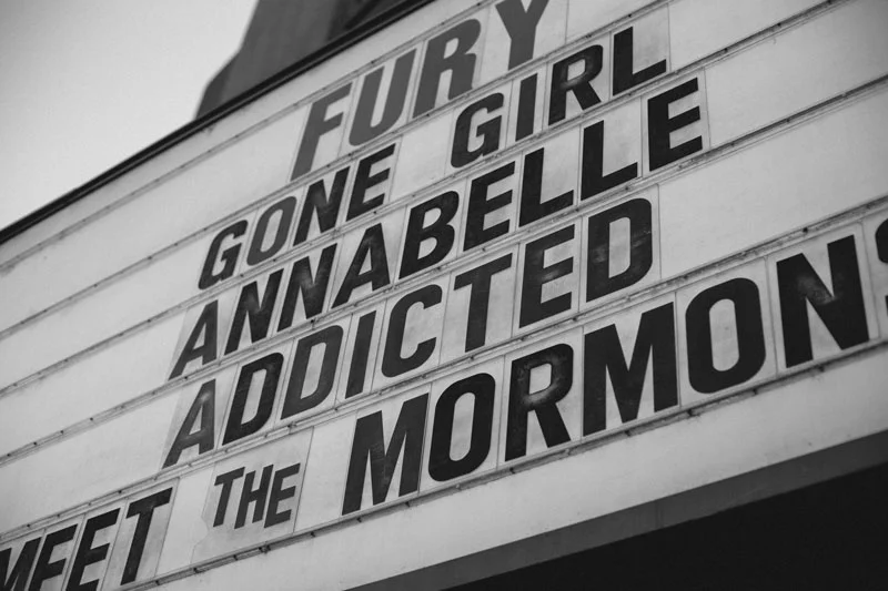 Types of Signage Photography: Marquee / Theatre
