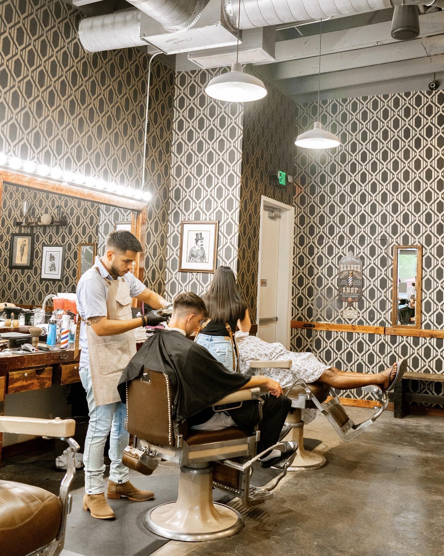 A fresh cut or shave from @highandtightbarber will automatically boost your confidence and leave you feeling like the best version of yourself!