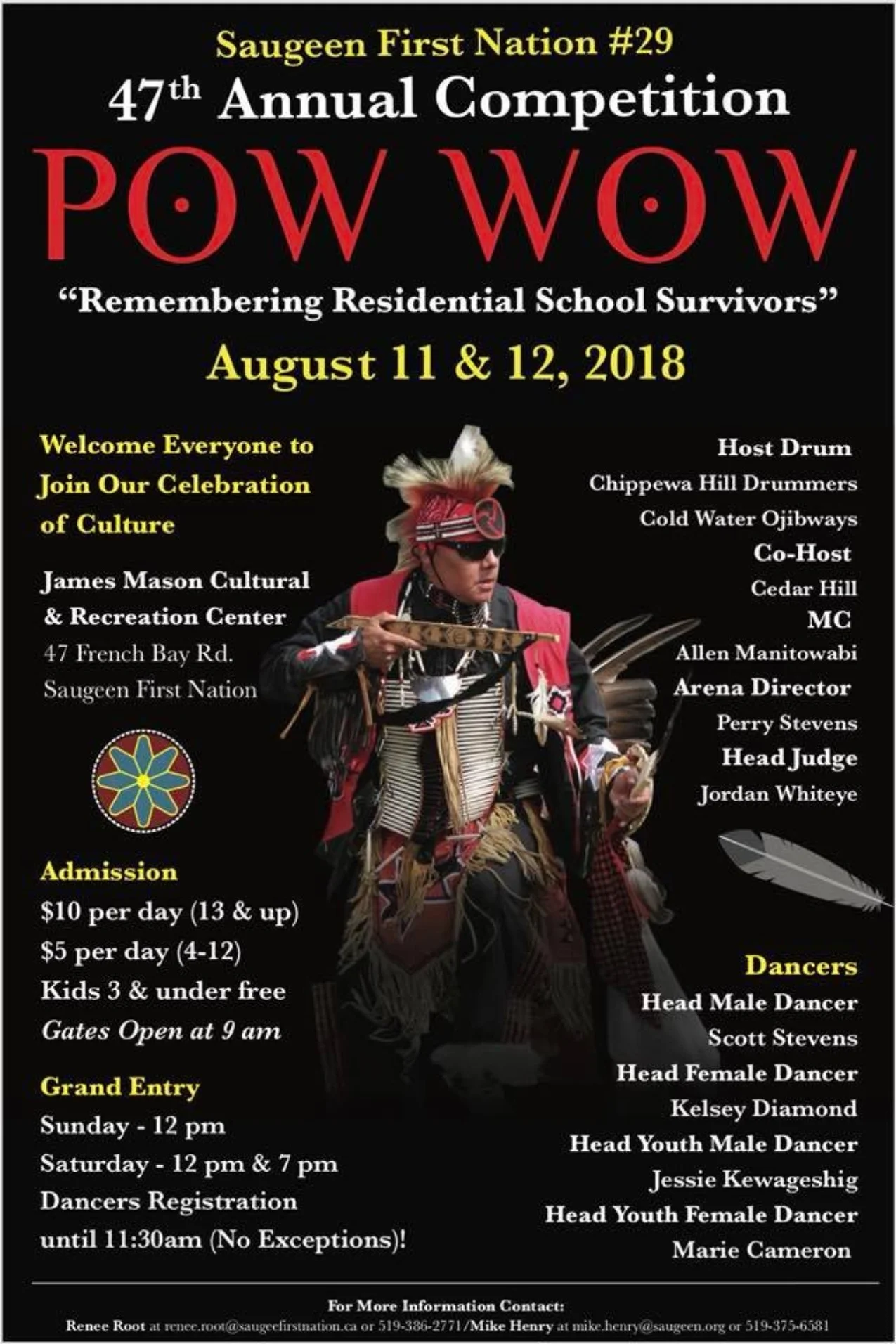 Saugeen First Nation  49th Annual Pow Wow