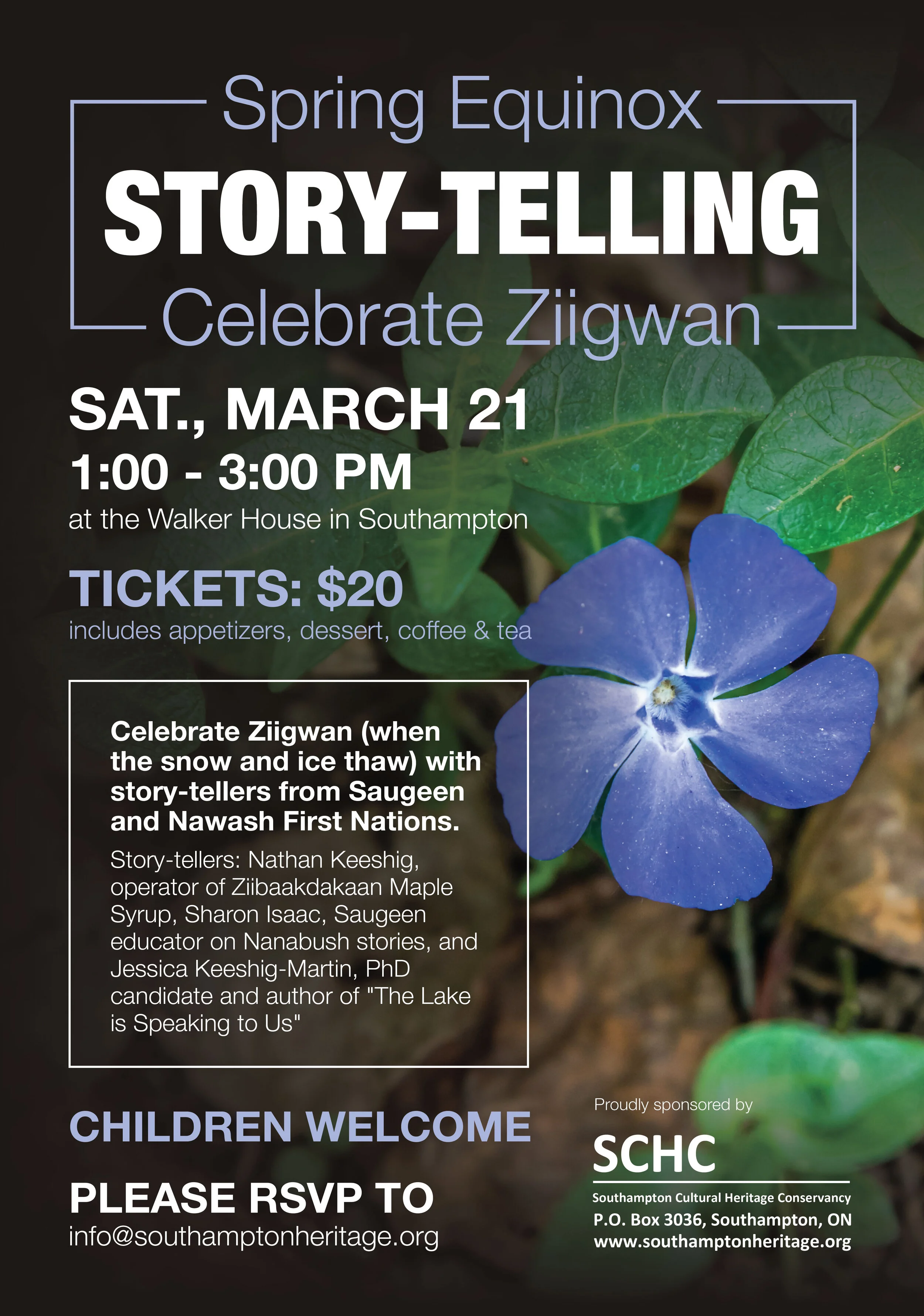 Spring Equinox Story-Telling : Celebrate Ziigwan