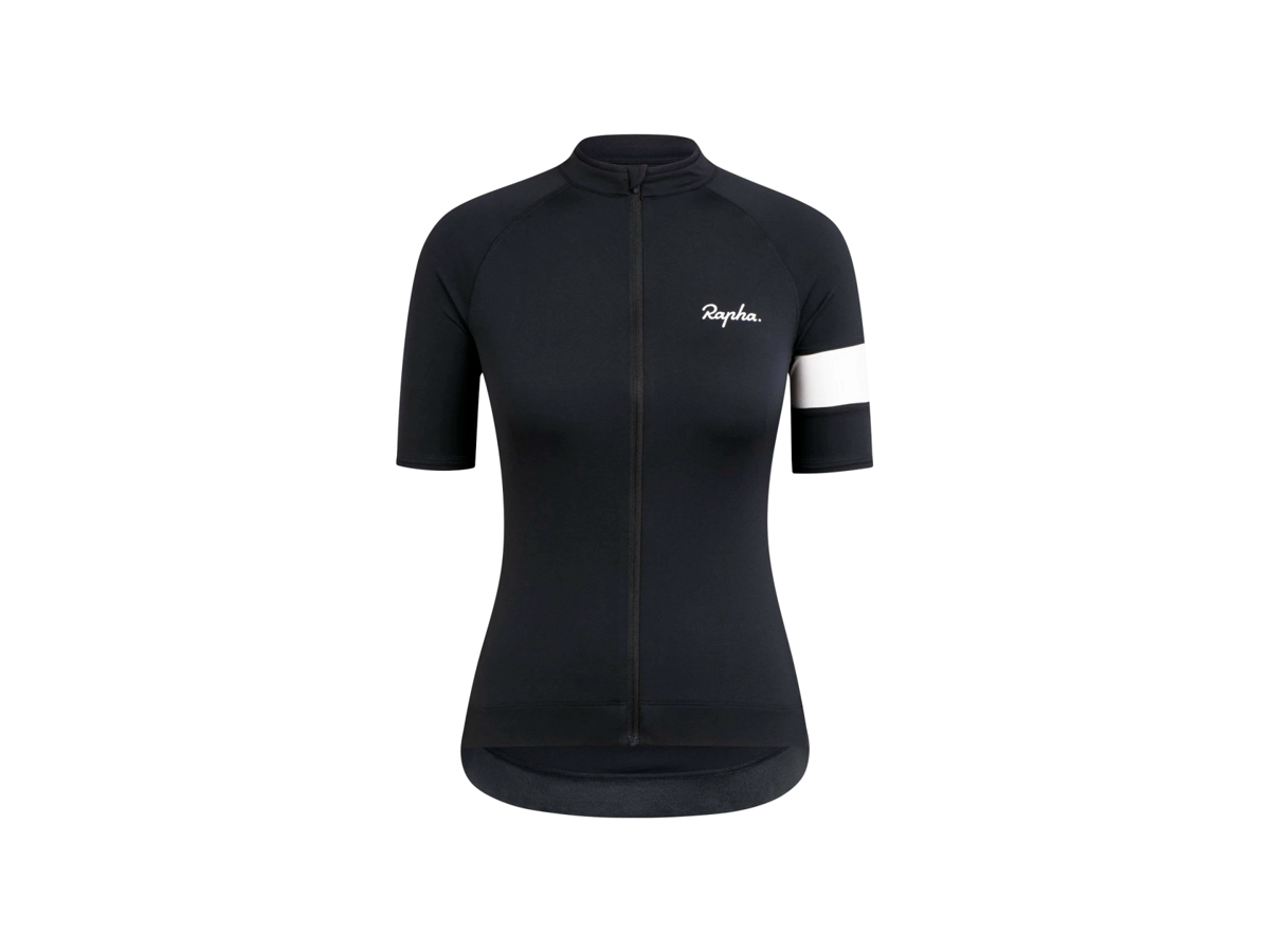 Rapha Women´s Core Jersey Sort-Hvid