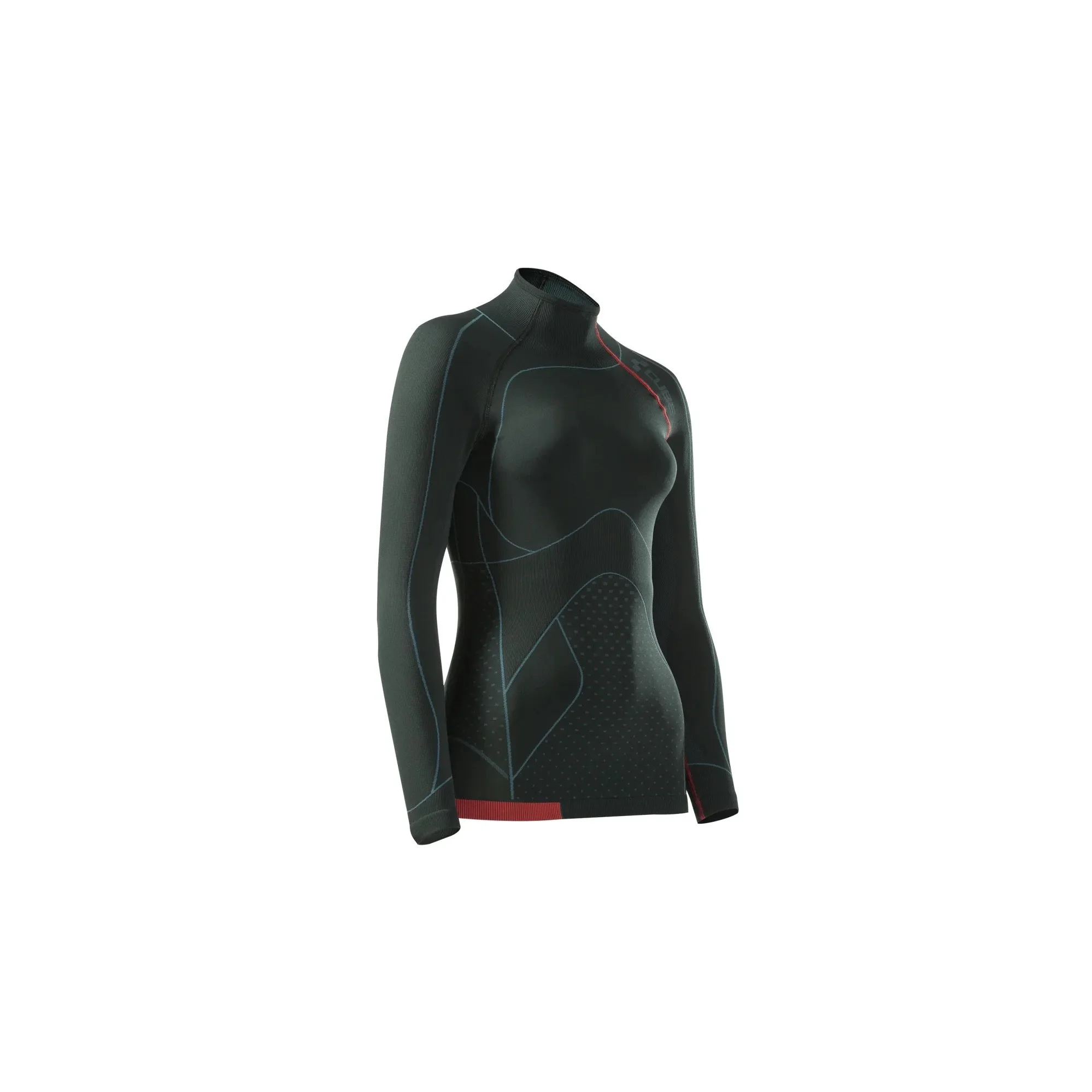 Cube Baselayer CC Longsleve Blackline  Black W